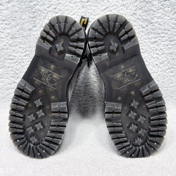 Dr. Martens Jadon III Womens Size 7 Platform Combat Boots Pisa Taupe Leather - Picture 7 of 10